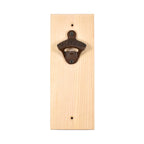 Blank Wall-Mounted Bottle Opener - Maple