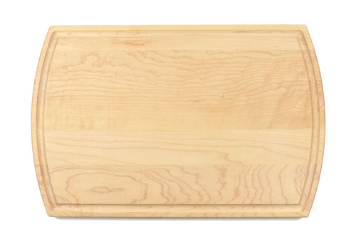 Blank Arched Maple Cutting Board – Large
