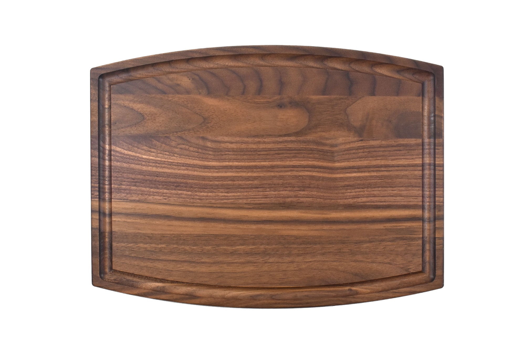 Blank Arched Walnut Cutting Board – Small