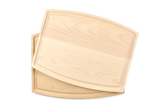 Blank Arched Maple Cutting Board – Small