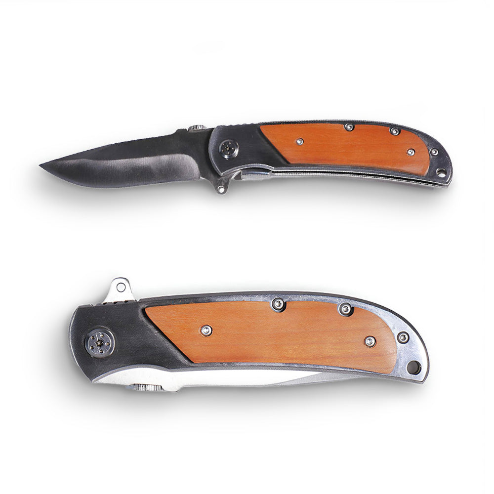 Blank Steel Pocket Folding Knife - Bulk Laser Engraving