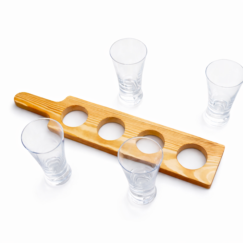 Blank Paddle Beer Tasting Set