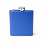 Blank Blue Stainless Steel Flask