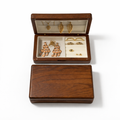 Blank Walnut Wood Jewelry Box