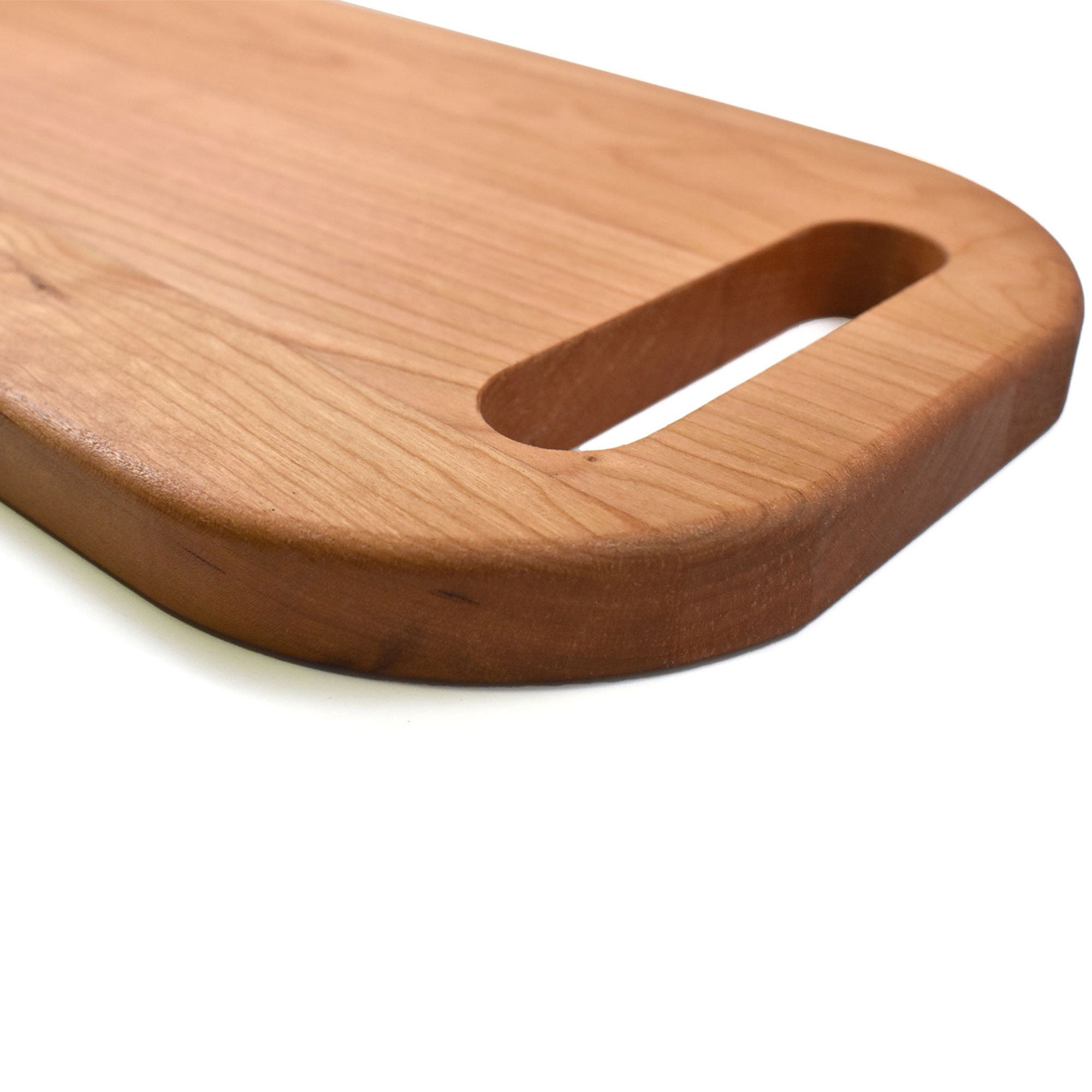 Blank Cherry Serving Board with Handles