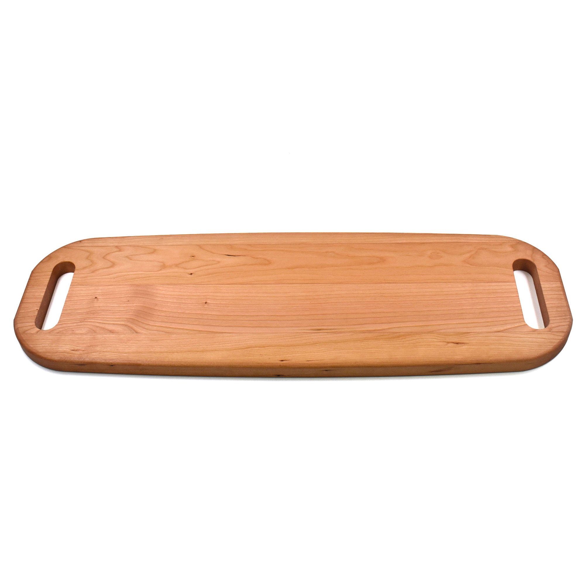 Blank Cherry Serving Board with Handles