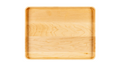 Blank Maple Rectangular Tray with Edge