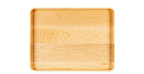 Blank Maple Rectangular Tray with Edge