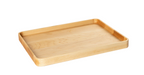 Blank Maple Rectangular Tray with Edge