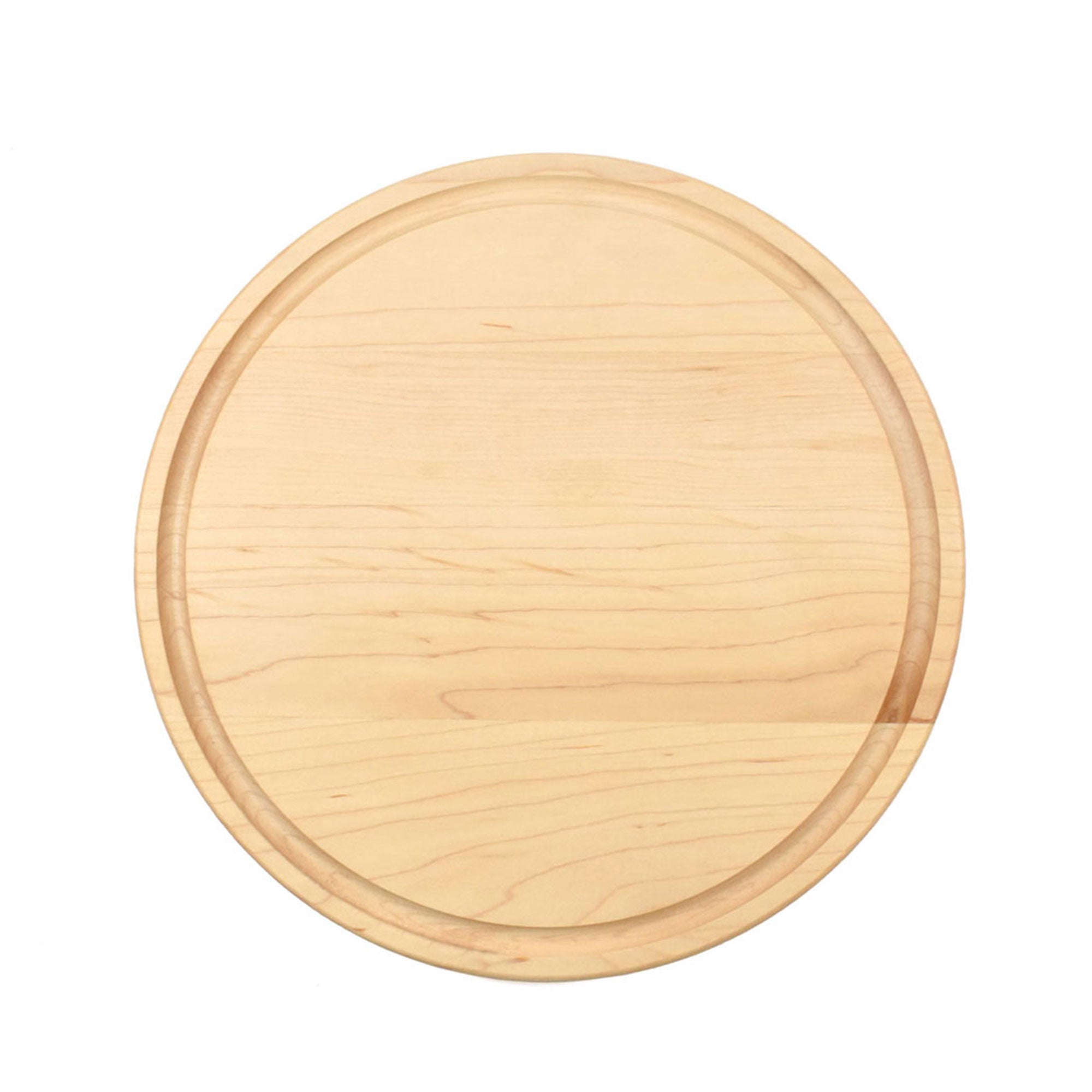 Blank Round Maple Cutting Board - Large
