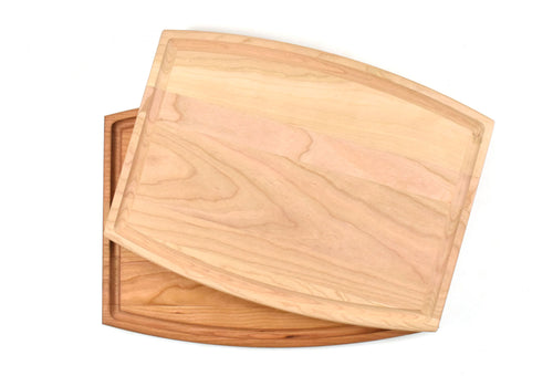 Blank Arched Cherry Cutting Board – Small