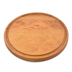 Blank Round Cherry Cutting Board - Large