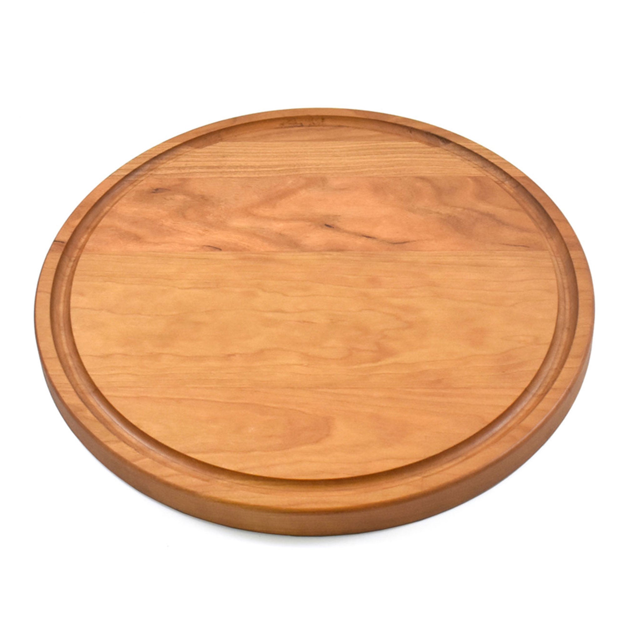 Blank Round Cherry Cutting Board - Large