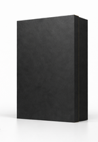 Blank Gift Box with Foam - Black & Gold
